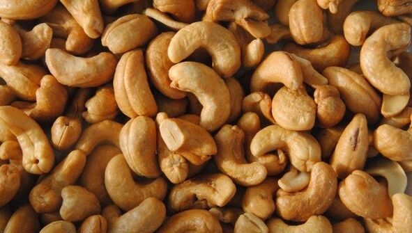 cashewnoten eten om de potentie te vergroten
