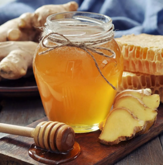 Gember met honing